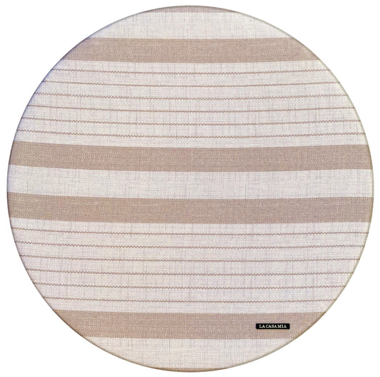 Funda para plato base “juego de rayas”